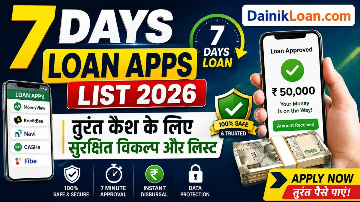 7 Days Loan Apps List